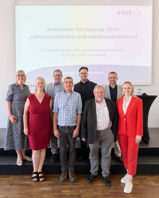 Gruppenbild vor der Veranstaltung